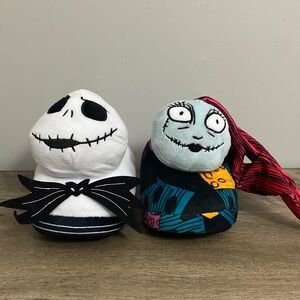 Disney Nightmare Before Christmas New! Women’s plush slip on slippers size 9-10